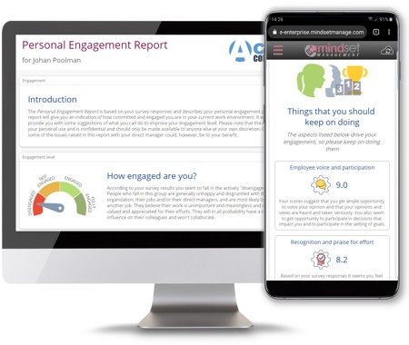 Personal engagement report