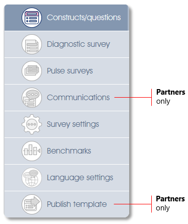 ConstructsQuestions survey