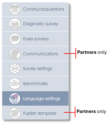LangSettings survey