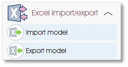 ModelImportExportMenu survey assess