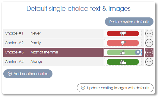 ModelSettingsDefLikertImages survey assess