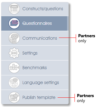 Questionnaires assess