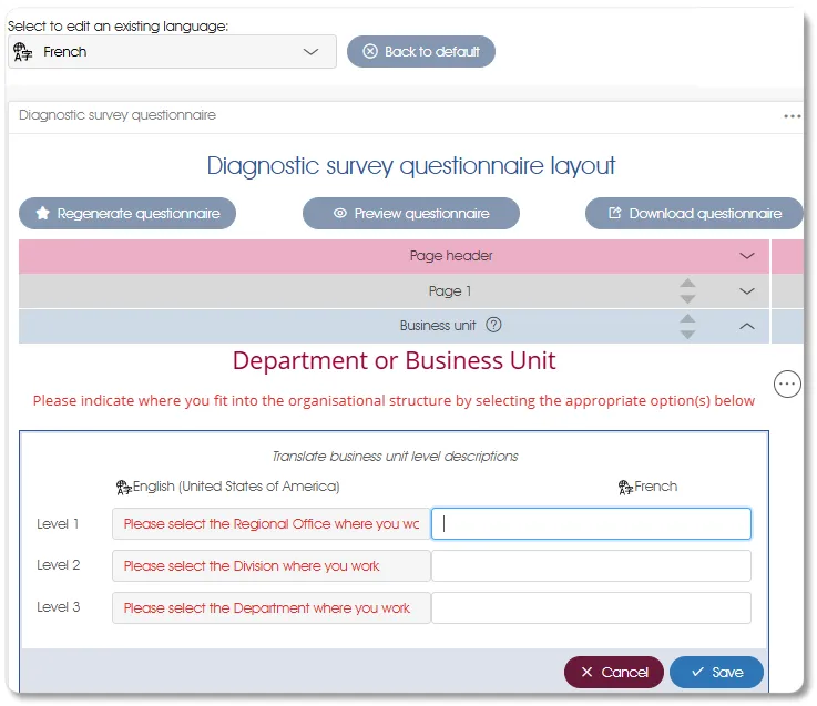 TranslateBUPage survey assess