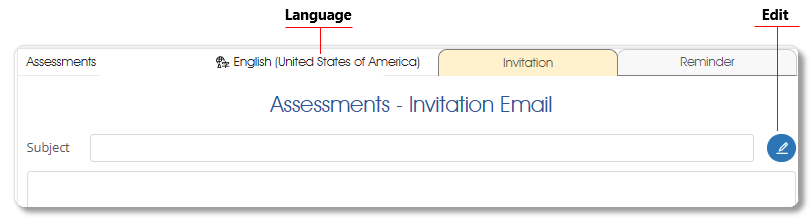 CommunicationsEditEmail assess