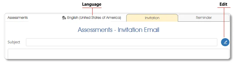 CommunicationsEditEmail assess