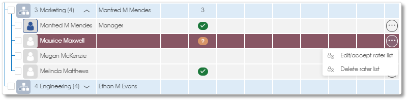 DelRatListSingle assess