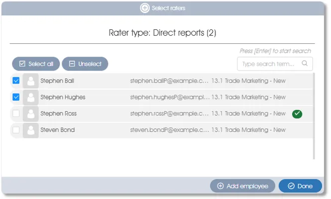 EditAccptRatListRaterTrackDets assess