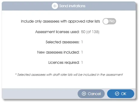 SendAssessLinkEmailsOK assess