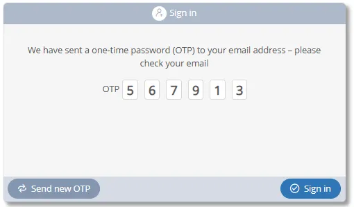 ViewReportsOTP assess