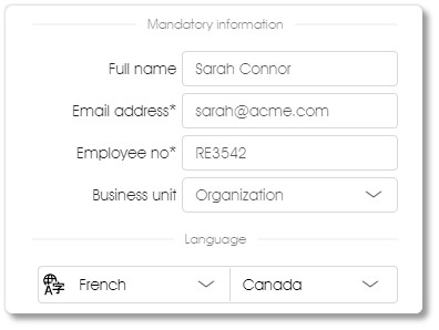 language employee