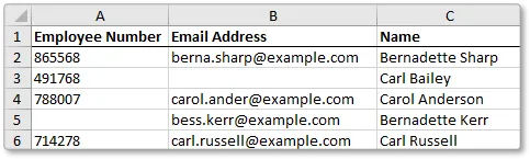 Excel import flatlist
