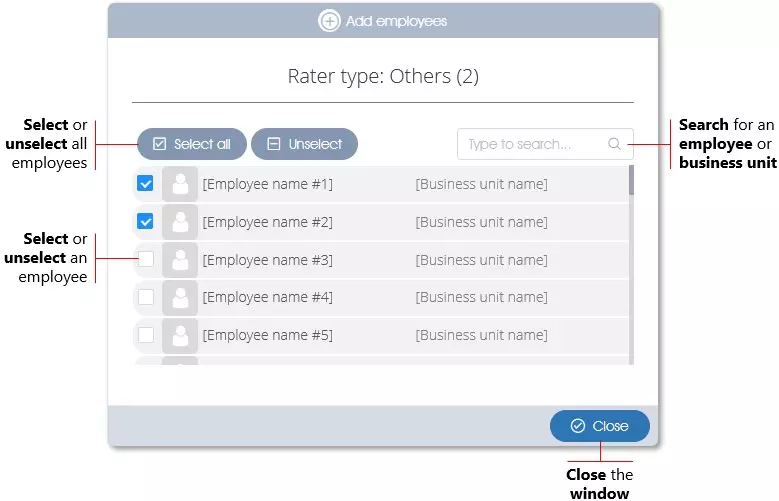 360 add employees